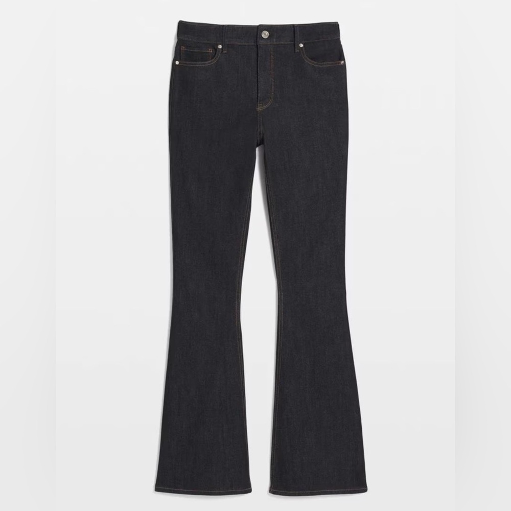 WHBM High Rise Flare Jean NWT size 8